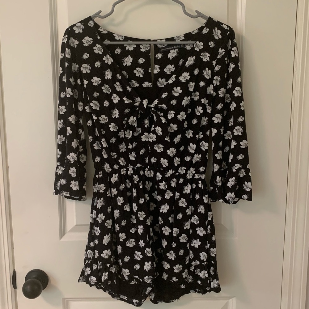 Abercrombie & Fitch floral romper